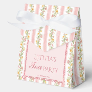 Afternoon tea party grand millennial baby shower favour box