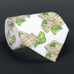 Afternoon Tea Party Shower Cucumber Sandwiches Tie<br><div class="desc">Foodie-themed design features an original marker illustration of a classic cucumber finger sandwich with cream cheese and dill. Perfect for an afternoon tea party!</div>