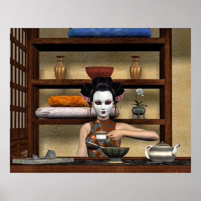 Afternoon Tea Poster (Front)