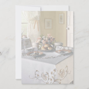 Afternoon tea setting