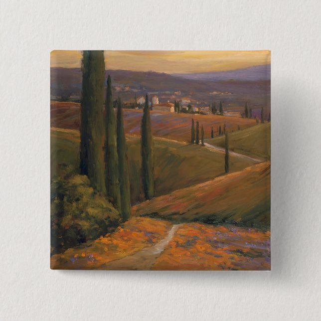 Afternoon Walk I 15 Cm Square Badge (Front)