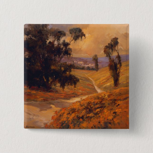 Afternoon Walk II 15 Cm Square Badge (Front)