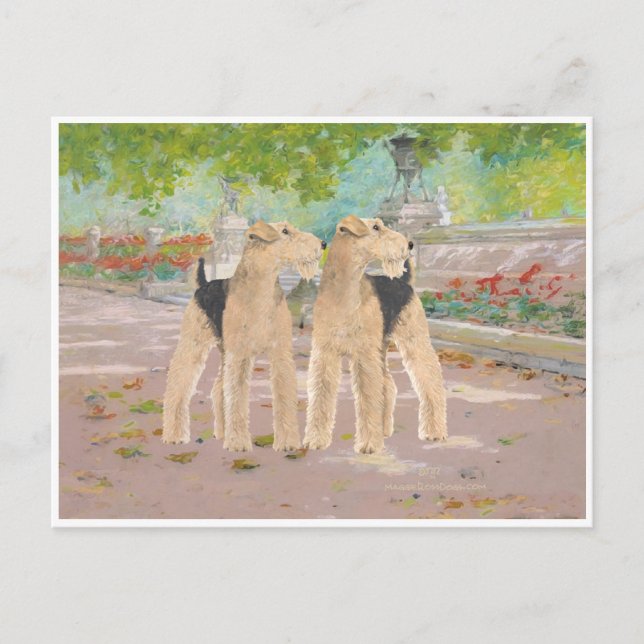 Afternoon Walk Postcard (Front)