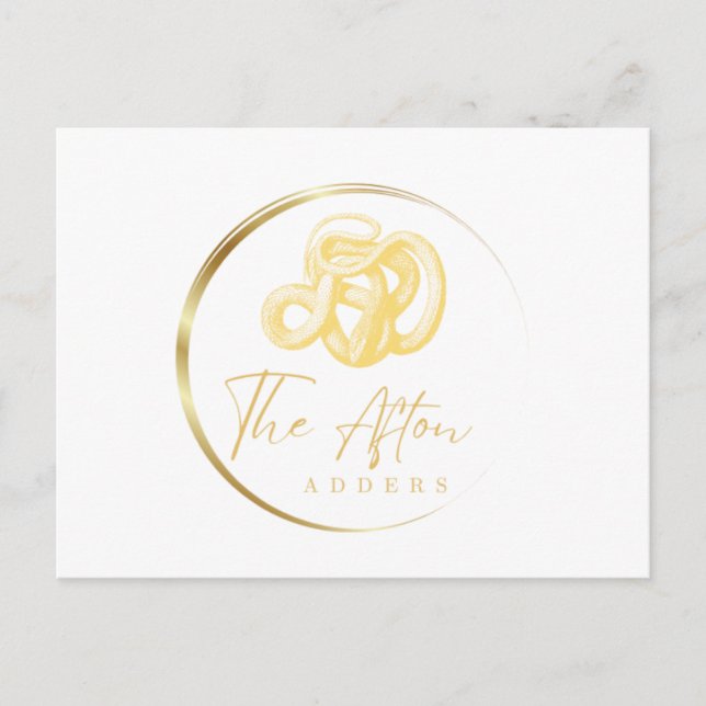 Afton Adders Postcard (Front)