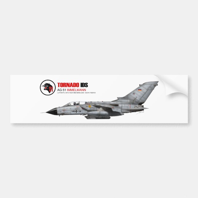 AG 51 Immelmann Tornado IDS NTM 2008 Bumper Sticker (Front)