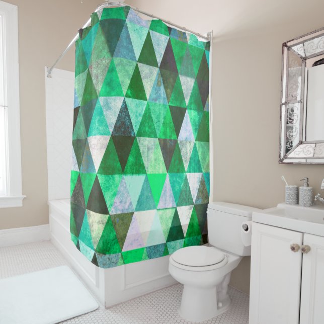 AG #801 SHOWER CURTAIN (In Situ)