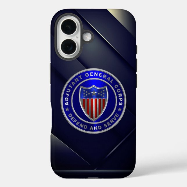 AG Adjutant General Corps Case-Mate iPhone Case (Back)