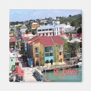 AG - Antigua and Barbuda - Saint Johns Magnet