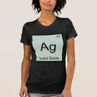 Ag - Avant Garde Chemistry Element Symbol T-Shirt