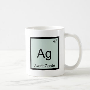 Ag - Avant Garde Chemistry Element Symbol T-Shirt Coffee Mug