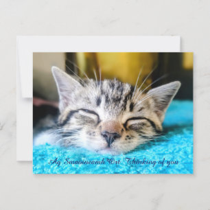 Ag Smaoineamh Ort Thinking of you postcard