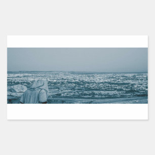 Agadir landscape rectangular sticker