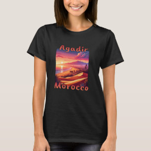 Agadir Morocco Holiday Sunset T-Shirt