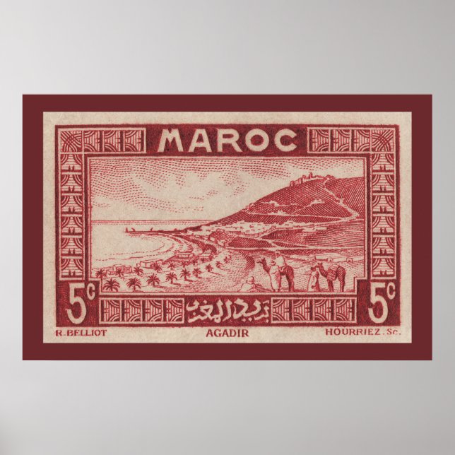 Agadir, Morocco - Poster (Front)