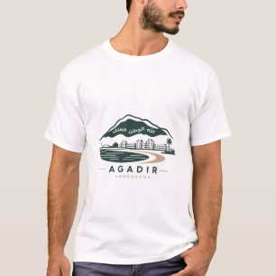 Agadir Morocco T-Shirt   Travel Streetwear