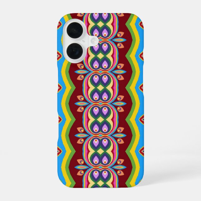 Again and Again iPhone 16 Case (Back)