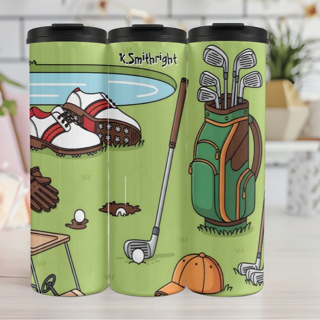 AGAIN GOLF CLUB THERMAL TUMBLER (Creator Uploaded)