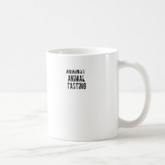Against Animal Tasting Coffee Mug