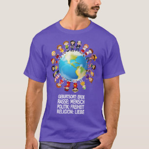 Against racism politics Human rights equality 17 T-Shirt