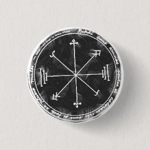 Against Tempest, hail, and Inundation 3 Cm Round Badge