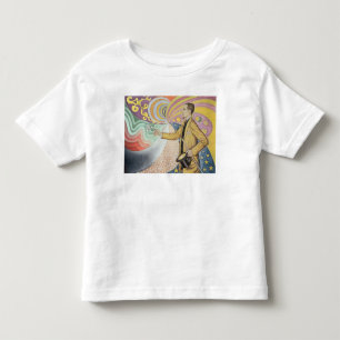 Against the Enamel of a Background Rhythmic Toddler T-Shirt
