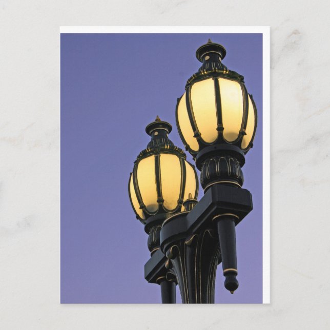 Against the purple sky postcard (Front)