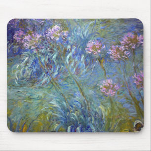 Agapanthus, Monet Mouse Pad