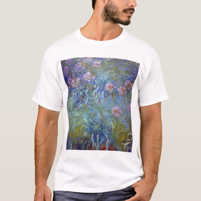 Agapanthus, Monet T-Shirt (Front)