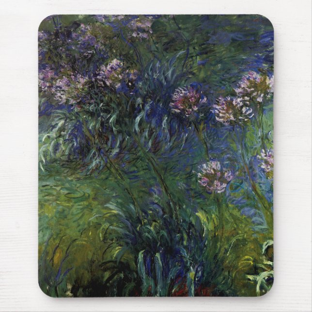 Agapanthus Mouse Pad (Front)