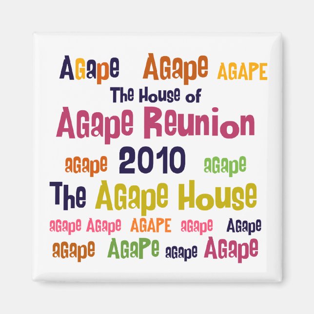 Agape Magnet 2 (Front)