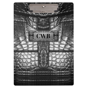 Agartarset Cool Retro Beautiful Monogram Clipboard