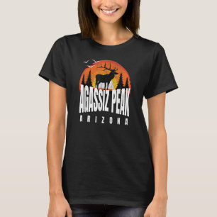 Agassiz Peak Arizona Caribou Scenic Sunrise Agassi T-Shirt