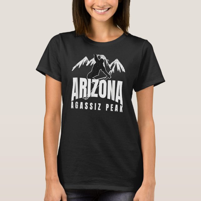Agassiz Peak Arizona Nordic Skiing Classy & Cool A T-Shirt (Front)
