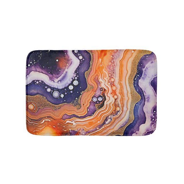 Agate Art Bath Mat (Front)