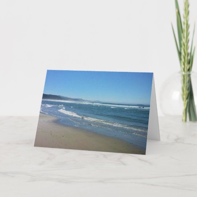 Agate Beach, Oregon Card (Front)