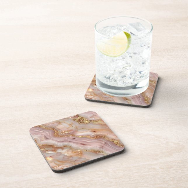 Agate Beverage Coaster (Right Side)