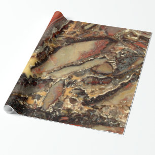 Agate Breccia Wrapping Paper
