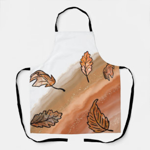 Agate Fall Leaves Apron