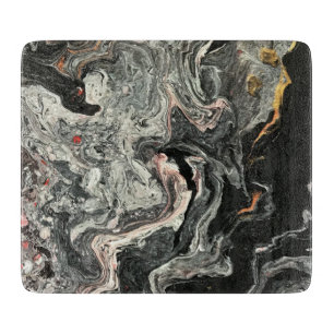Agate Fluid Marble Cutting Board