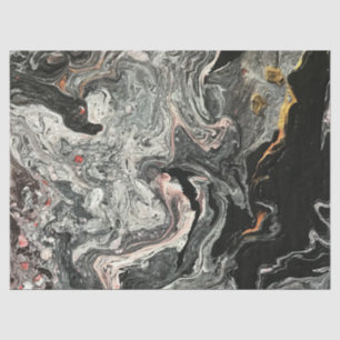 Agate Fluid Marble Tissue Paper