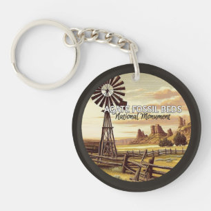 Agate Fossil Beds National Monument  Key Ring