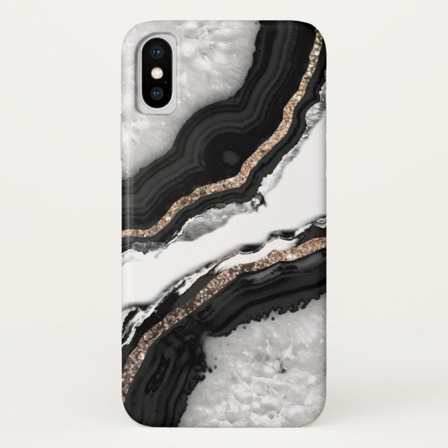 Agate Glitter Glam #2 #gem Case-Mate iPhone Case (Back)