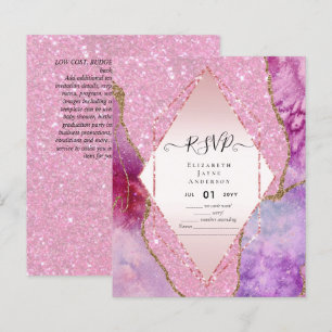 AGATE GLITTER RSVP Budget