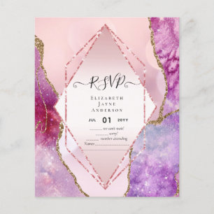 AGATE GLITTER RSVP Budget Flyer