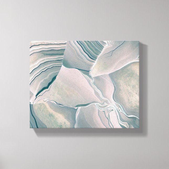 Agate Glow Canvas Print (Front)