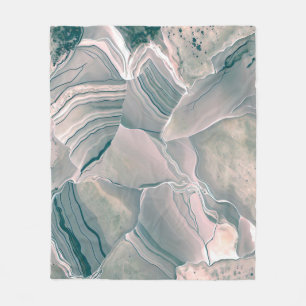 Agate Glow Fleece Blanket