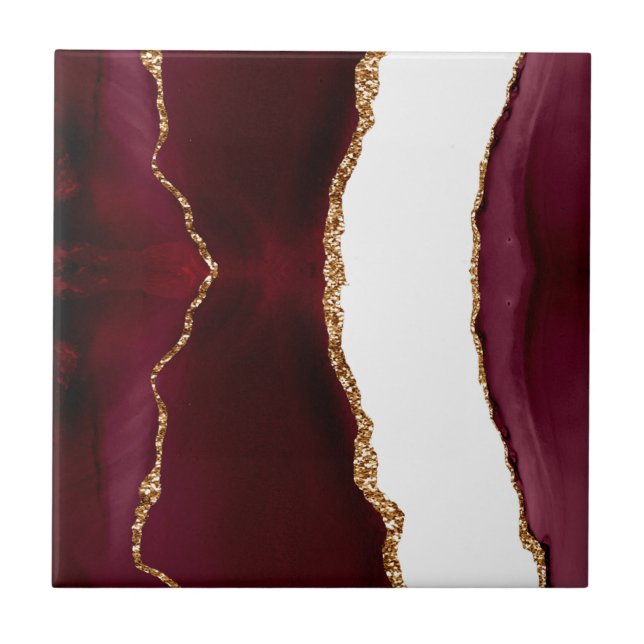Agate liede vin et al ceramic tile (Front)
