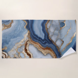 Agate Marble Beach Towel