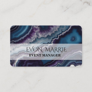Agate Marble design  Business Card