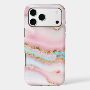 Agate Marble Popular Blue Pink Gold Collection